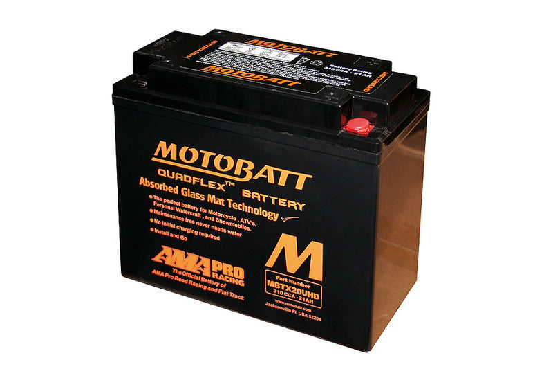MOTOBATT Battery MBTX20UHD, Black