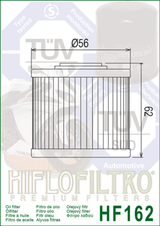 HIFLOFILTRO Oil Filter - HF162