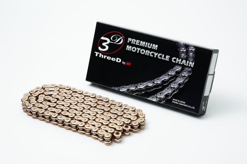 EK CHAIN 520 Z/3D Drive Chain - Qx2-Ring - Rivet