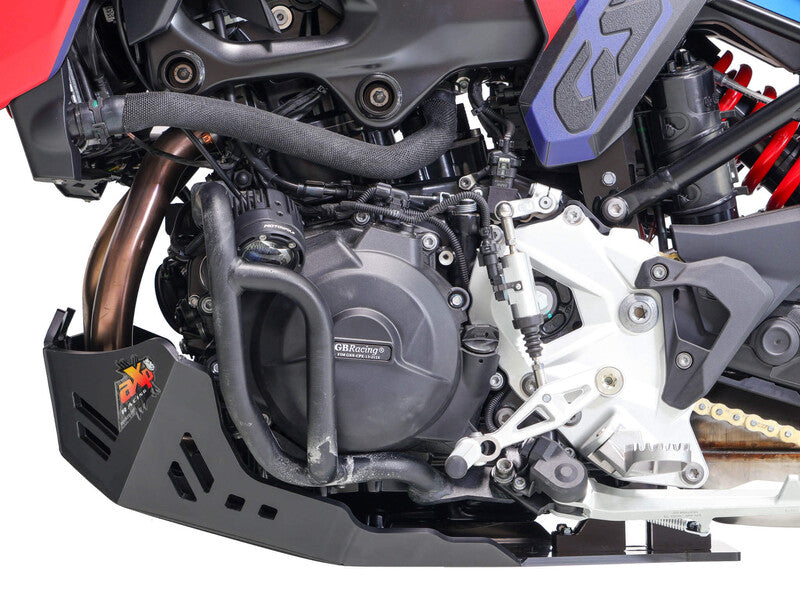AXP Adventure Skid Plate - HDPE 8mm - for Outback Motortek Crash Bars