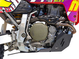 AXP Skid Plate with Linkage Guard - HDPE 6mm