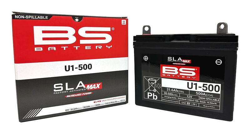 BS BATTERY SLA Max Battery Maintenance Free Factory Activated - U1-500 FA