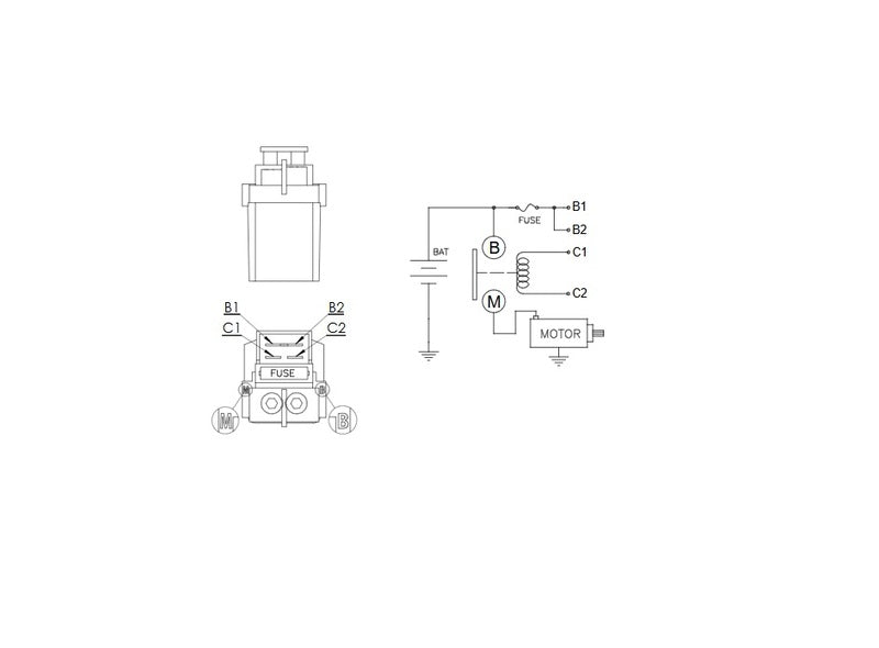 TECNIUM by DZE Starter Relay