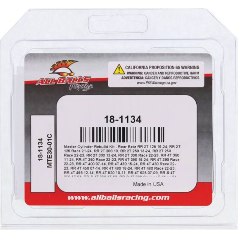 ALL BALLS Master Cylinder Repair Kit