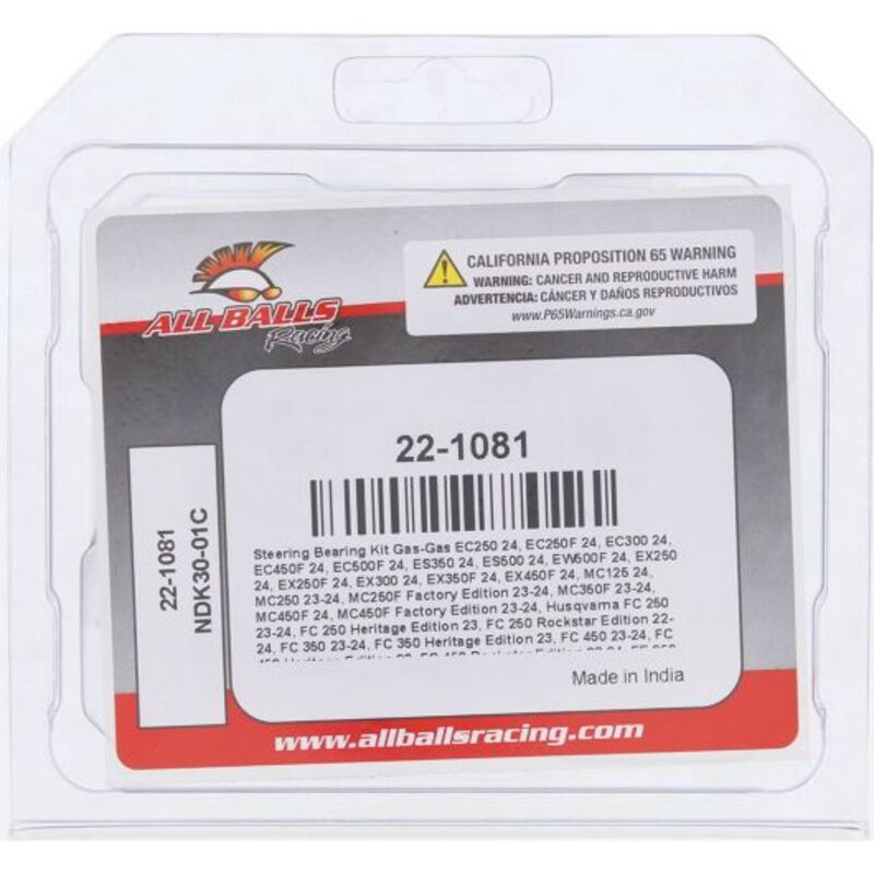 ALL BALLS Steering Shaft Bearing Kit