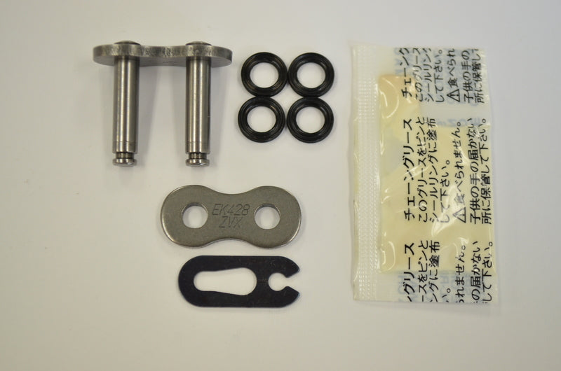 EK CHAIN 428 ZVX Connecting Link - Qx-Ring - Clip