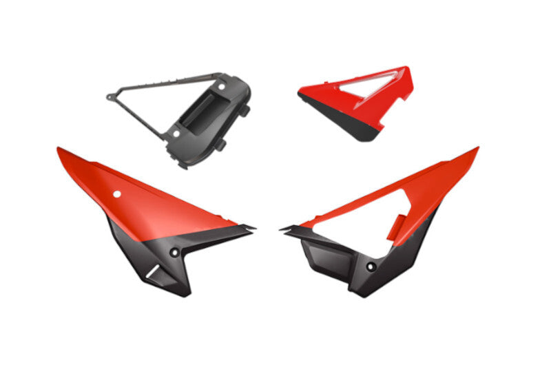 RACETECH Revolution Side Panels Kit - Red