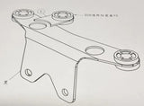 KOSO RX4 Metr Bracket For Yamaha XSR-700