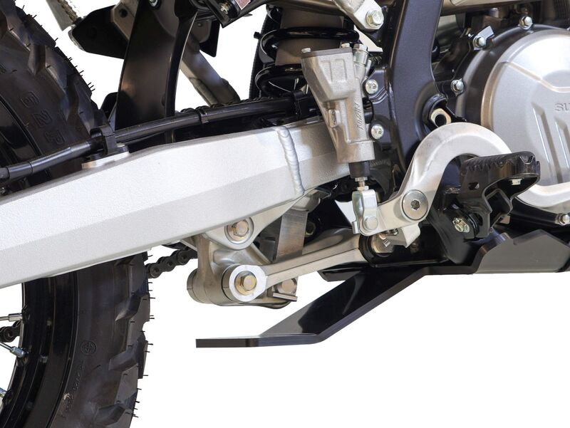 AXP Xtrem Skid Plate with Suspension Linkage Protection - HDPE 8mm