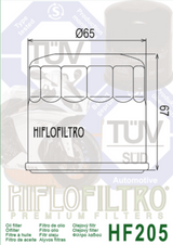 HIFLOFILTRO Oil Filter - HF205