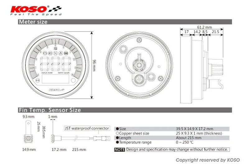 KOSO DL-04 Multifunction Display for BMW R NineT – Plug and Play