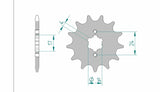 AFAM Chain Kit 420R1 11/59 Standard - Standard Rear Sprocket