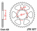 JT 420HDR chain kit (13-47-128)