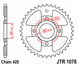 JT 420HDR chain kit (11-47-132)