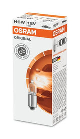 OSRAM Original Line H6W Light Bulbs 12V 6W - x10