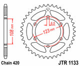 JT/JT Chain Kit 420HDR 11/59 Standard - Standard Rear Sprocket 1133