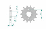 AFAM Chain Kit 520XMR3 14/48 Standard - Standard Rear Sprocket