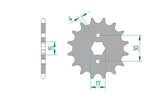 AFAM Chain Kit 420R1 14/37 - Standard Rear Sprocket