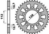 EK/PBR Chain kit 520 SRX2 - 17/43-114 - Steel Standard Rear Sprocket