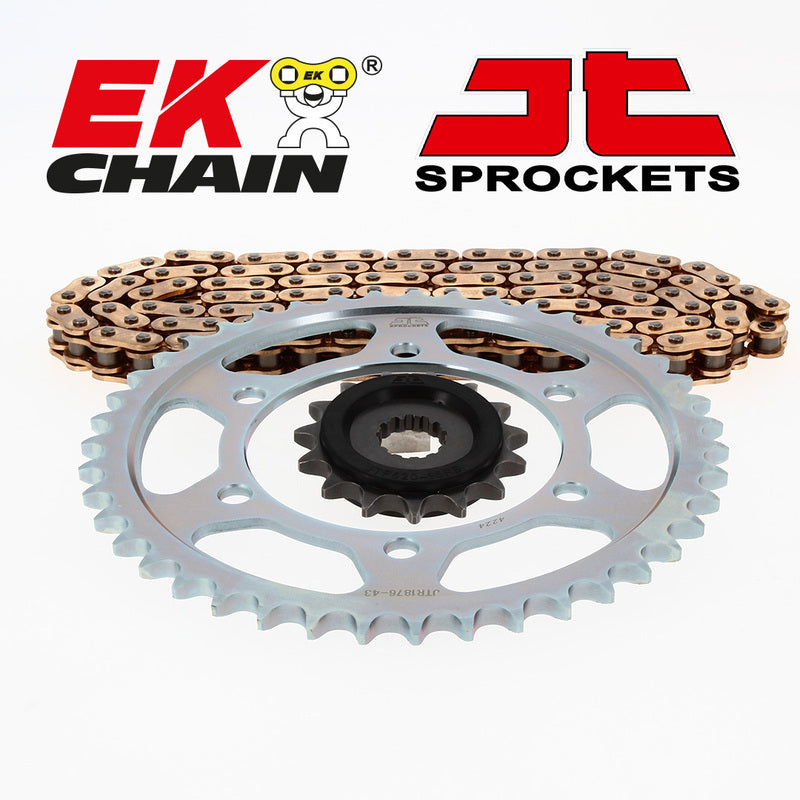 EK/JT Chain Kit 525MVXZ2 16/43-114 - Standard Rear Sprocket