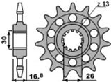 EK/PBR Chain kit 520 SRX2 - 16/45-126 - Steel Standard Rear Sprocket