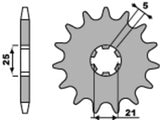 EK/PBR Chain kit 520 SRX2 - 14/41-104 - Steel Standard Rear Sprocket