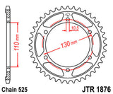 EK/JT Chain kit 525 SRX2 - 15/46-122 - Steel Standard Rear Sprocket