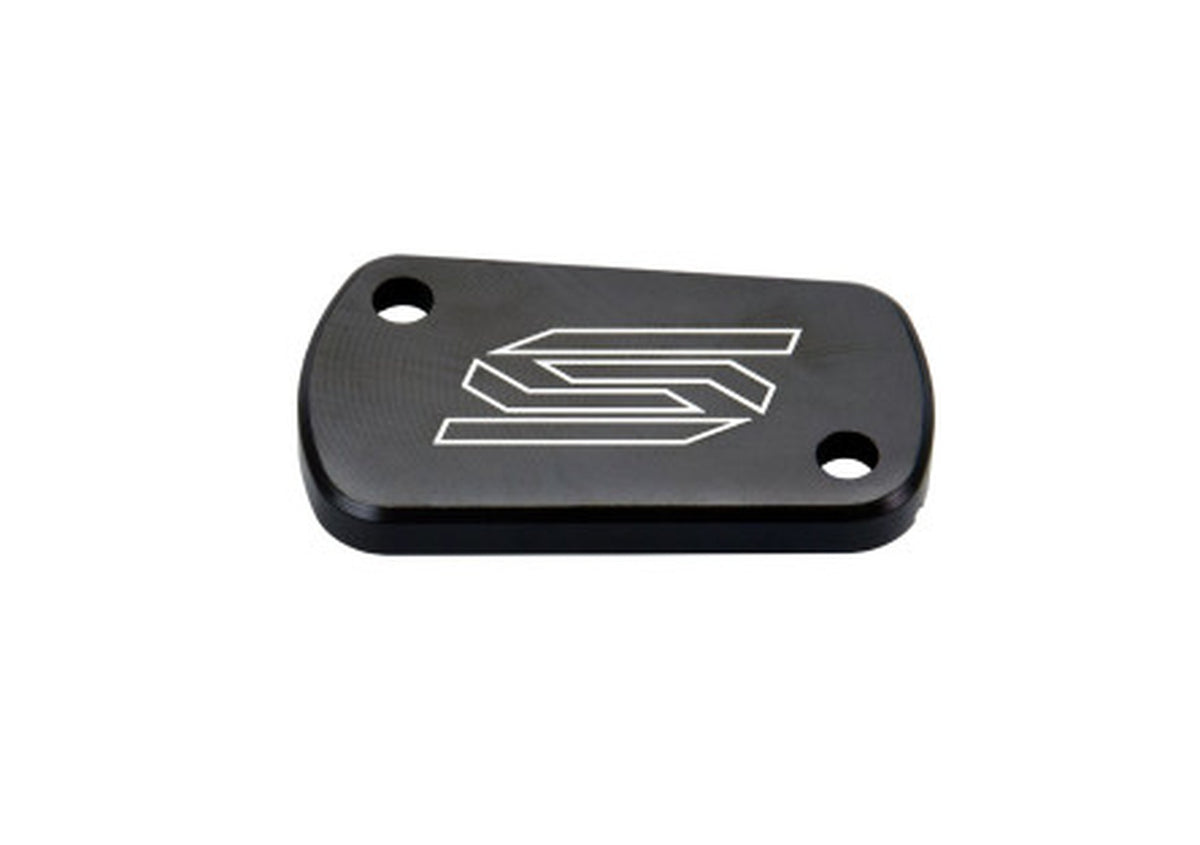 Scar Front Brake Reservoir Cover - Kawasaki/Suzuki/Yamaha  Black