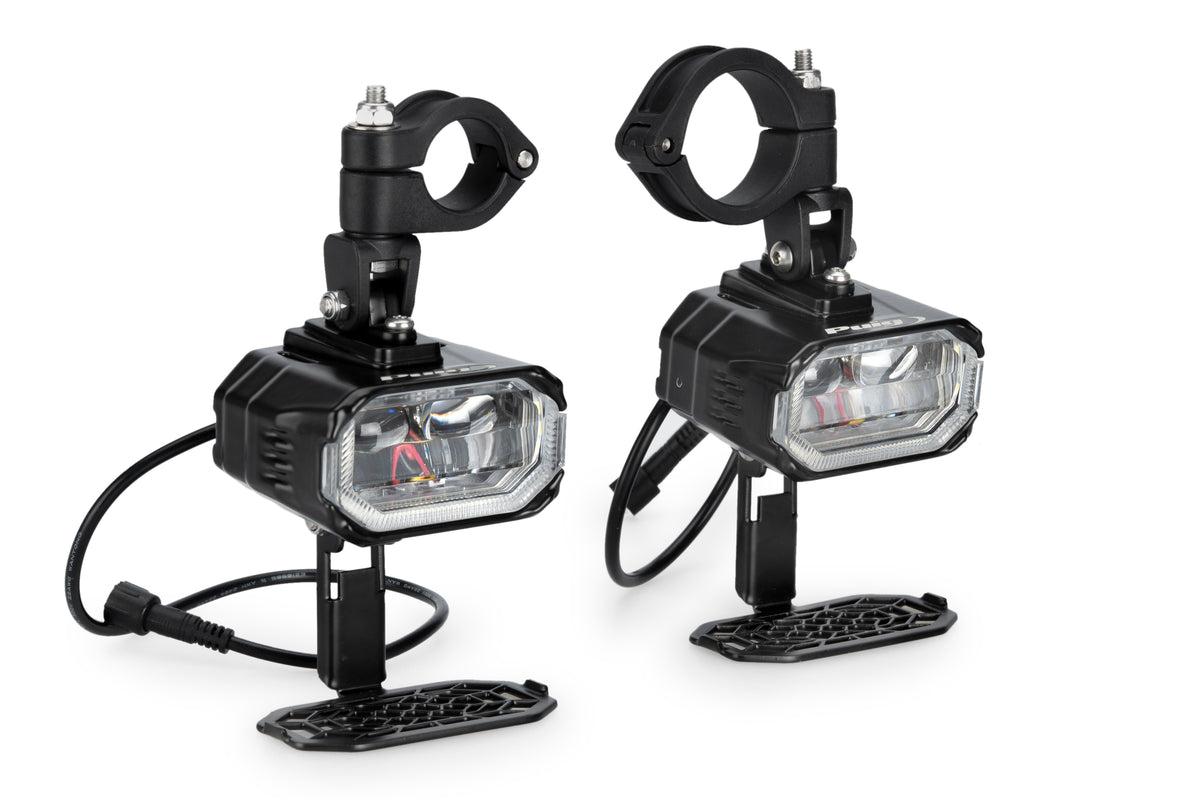 Puig Approved Mist Auxiliary Lights Set + Clamps